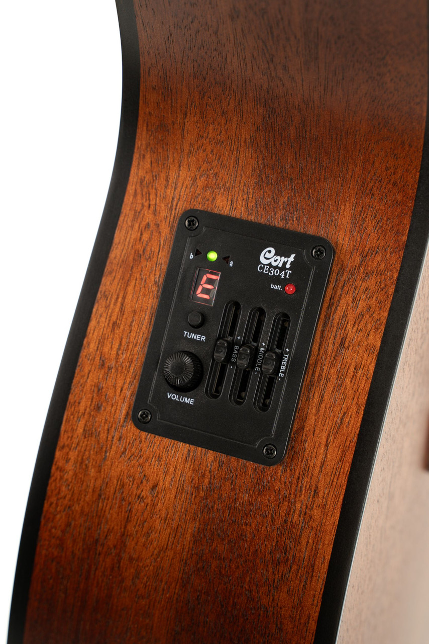 Cort Luce Series L60M Concert Acoustic Electric guitar - Open Pore (L60MCEOP) | Musician Madness