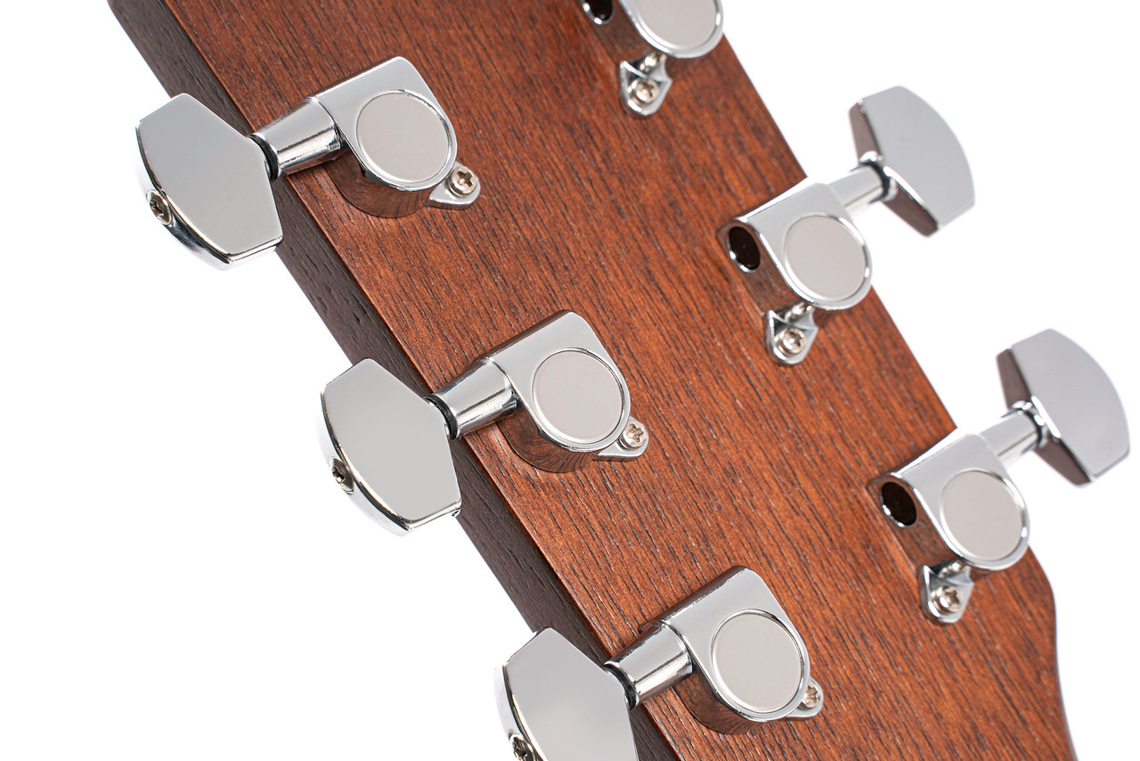 Cort AF510OP Standard Series Acoustic Concert Guitar featuring a spruce top, mahogany body, and open pore natural finish for rich tone and responsive projection.