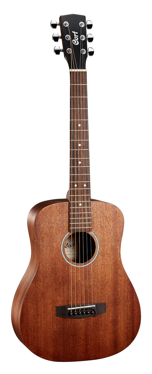 Cort  Standard Series Acoustic Dreadnought 3/4 Size Guitar - Open Pore Mahogany (ADMINIMOP) | Musician Madness