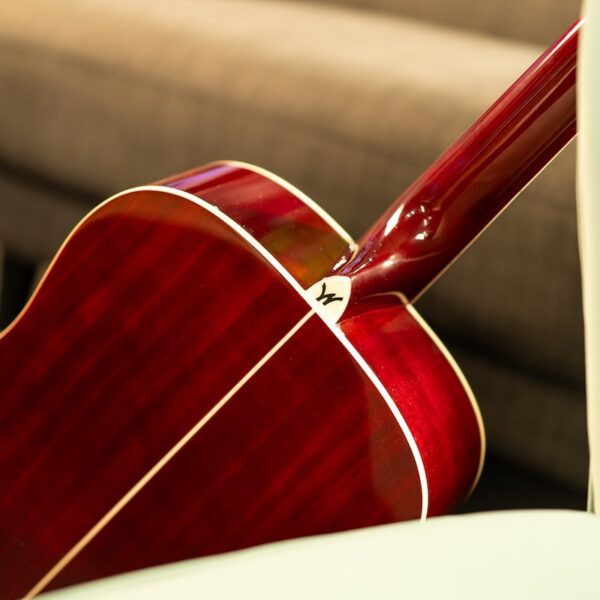 Washburn WD100DL Dreadnought Mahogany Acoustic Guitar w/ Gigbag (WD100DLTWRK-A-U) | Musician Madness