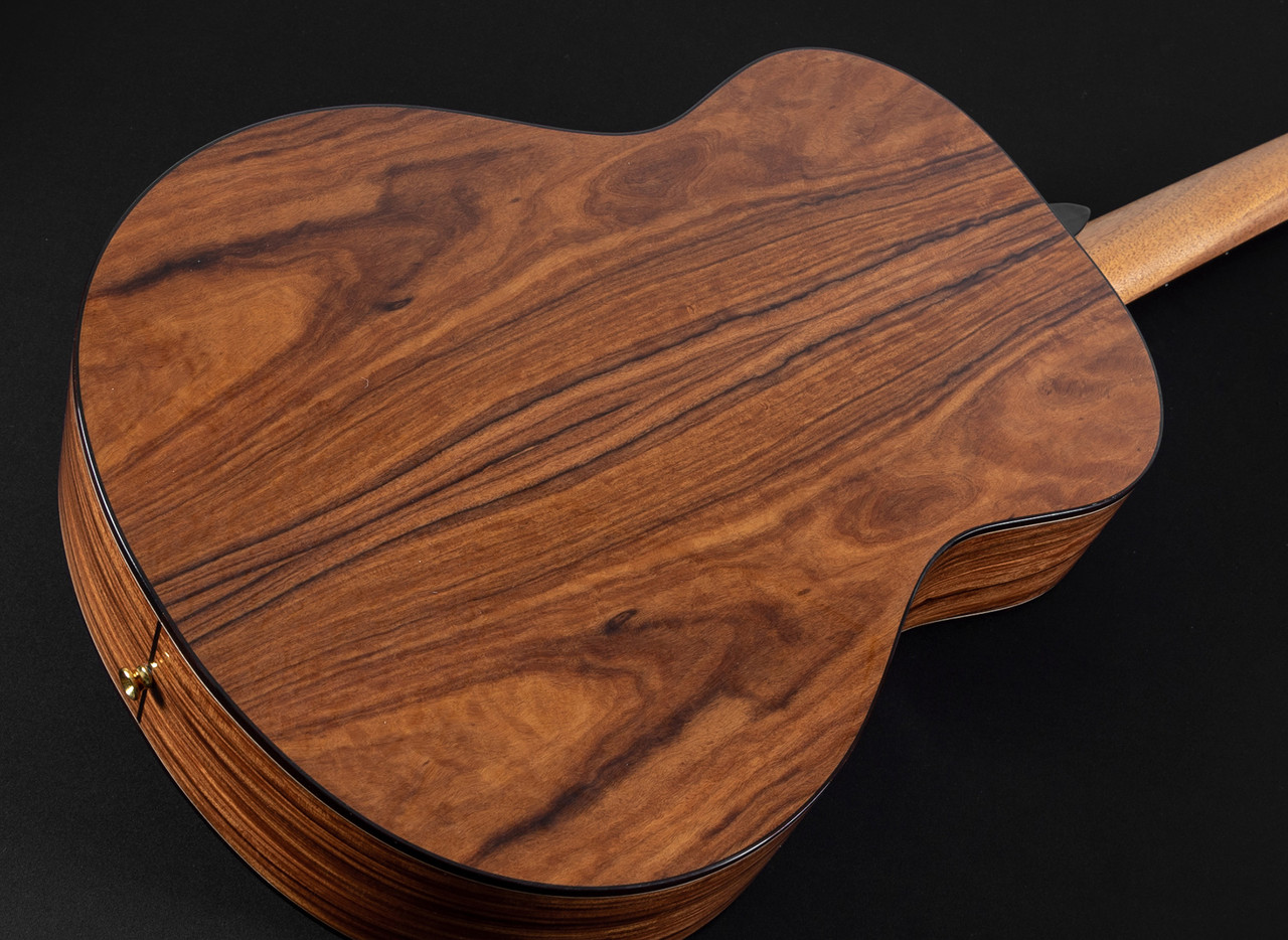 Washburn Elegante S24S Bella Tono Studio Acoustic Guitar in gloss natural finish featuring spruce top, pau ferro back and sides, and elegant body design for balanced studio tone.