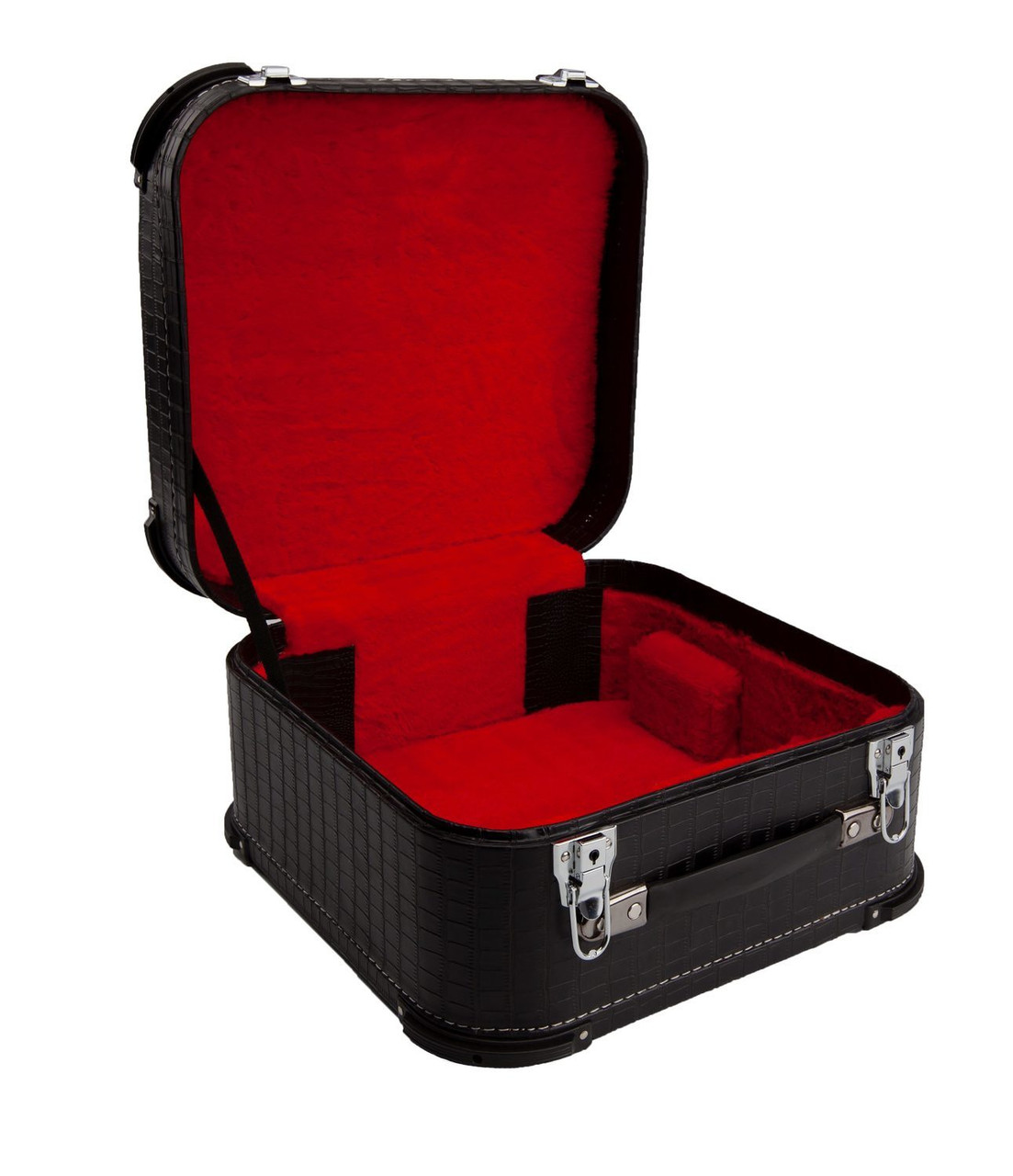 Hohner 12X-DX Upgraded Accordion Hard Case featuring a reinforced exterior, secure metal latches, and plush interior liningâ€”fits Hohner 3100, CO, 3522, Corona III, and XTREME models.