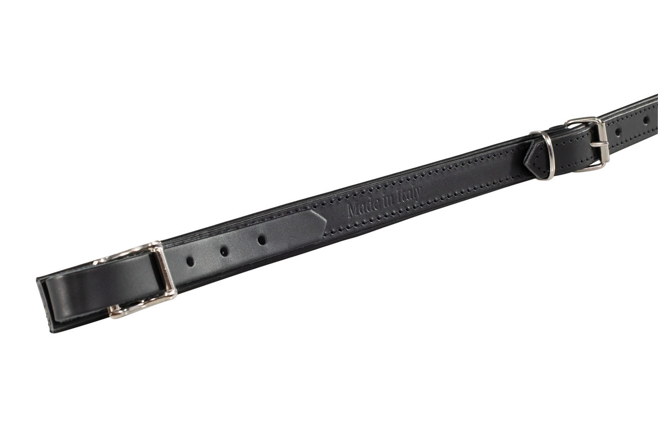 Hohner ACC22-REG-BLK-DX 42" x 3" All Leather Deluxe Accordion Straps in black featuring premium full-grain leather, padded comfort, and adjustable length for professional performance.