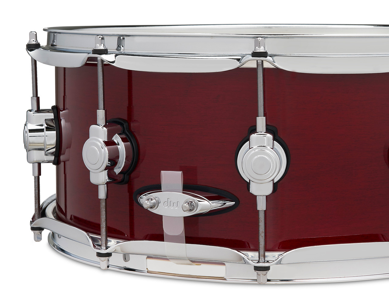 DW Design Series 6x14 Snare Drum, Cherry Stain (DDLG0614SSCS) | Musician Madness