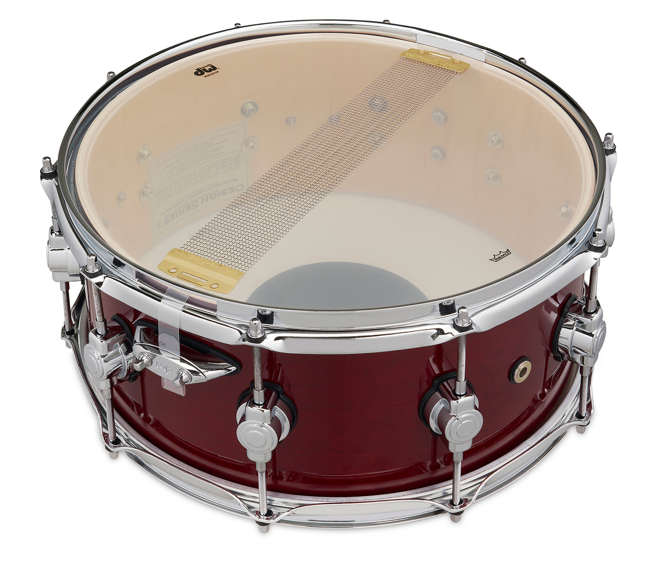 DW Design Series 6x14 Snare Drum, Cherry Stain (DDLG0614SSCS) | Musician Madness