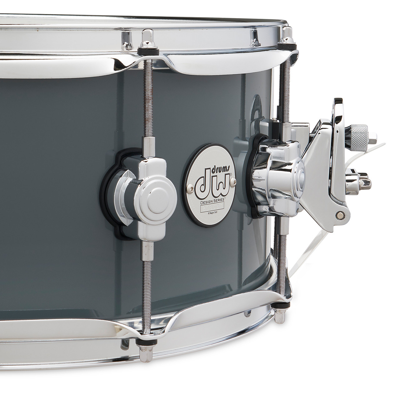 DW Design Series 6x14 Snare Drum - Steel Grey (DDLG0614SSSG) | Musician Madness