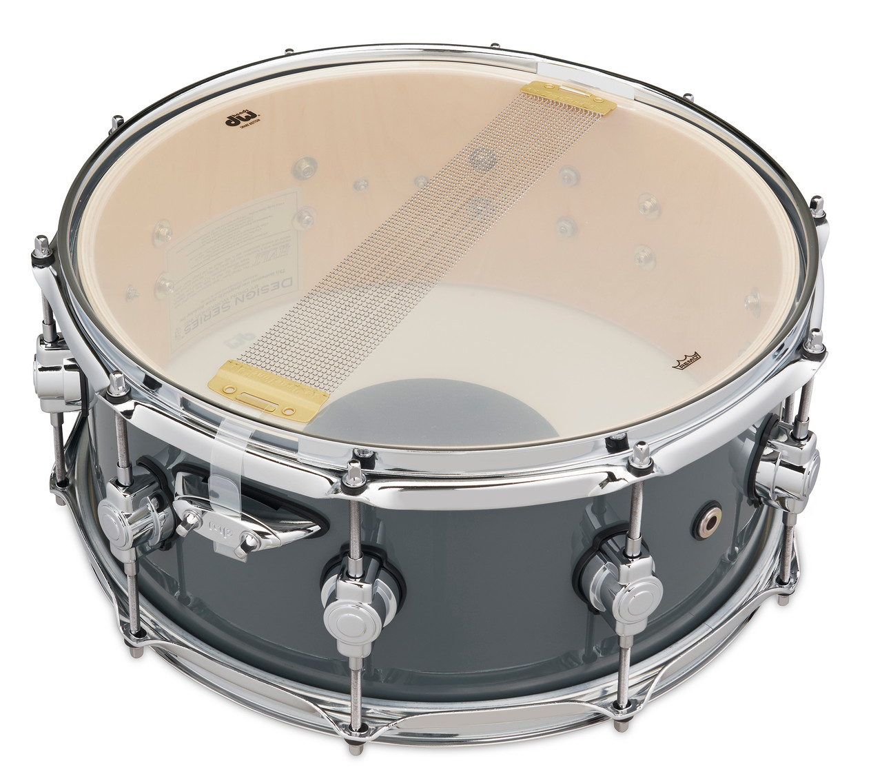DW Design Series 6x14 Snare Drum - Steel Grey (DDLG0614SSSG) | Musician Madness