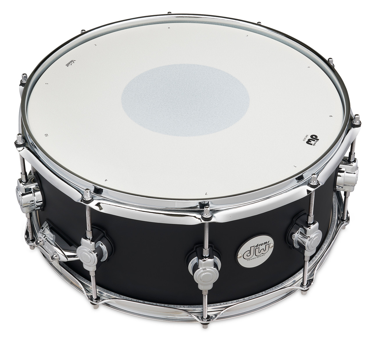 DW Design Series Snare Drum, 6x14 - Black Stain (DDLM0614SSBL) | Musician Madness