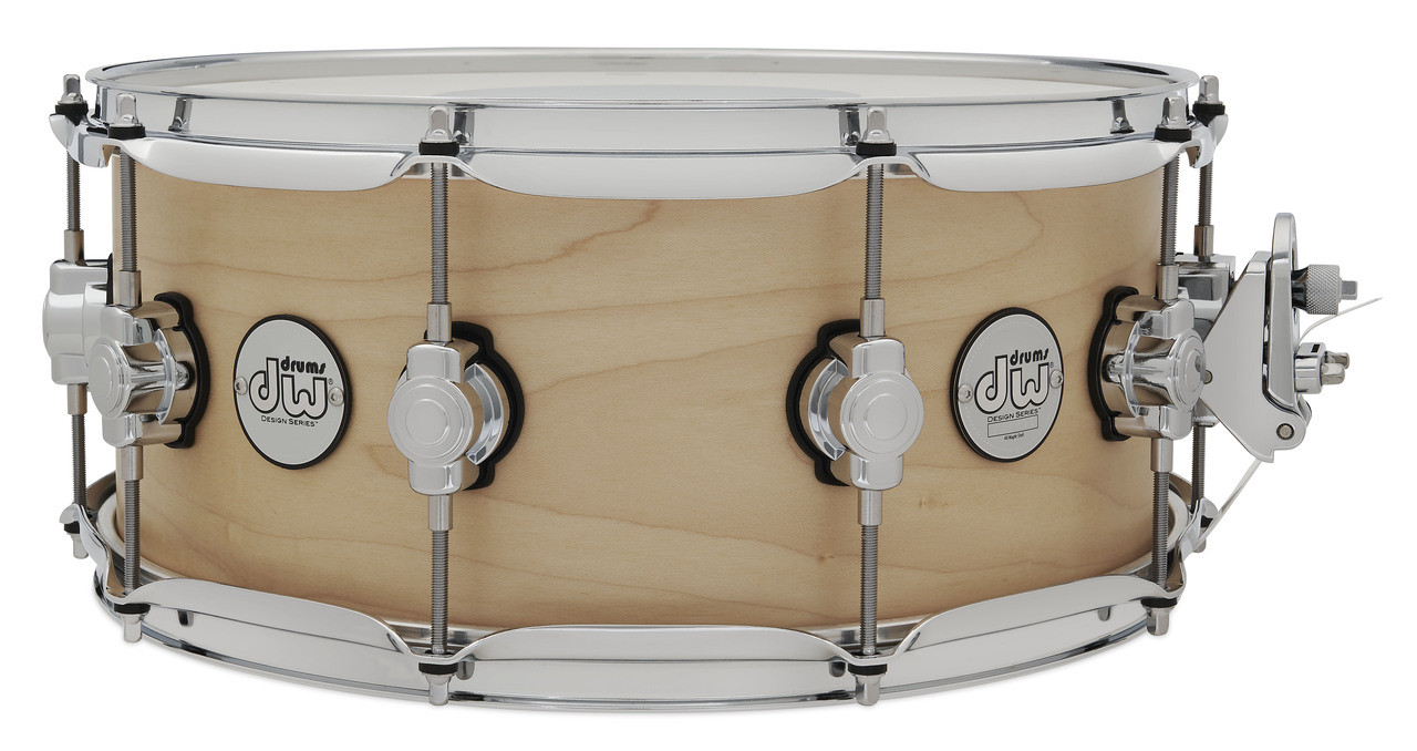 DW Design Series Snare 6x14 - Natural Satin (DDLM0614SSNS) | Musician Madness