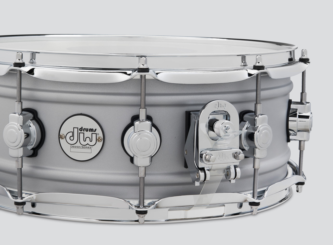 DW Design Snare Matte Aluminum 5.5x14" (DDSD5514MACR) | Musician Madness