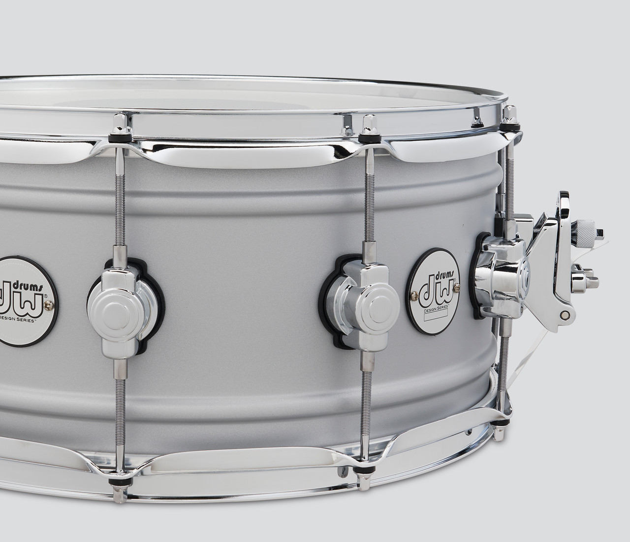 DW Design Snare Matte Aluminum 6.5x14 (DDSD6514MACR) | Musician Madness