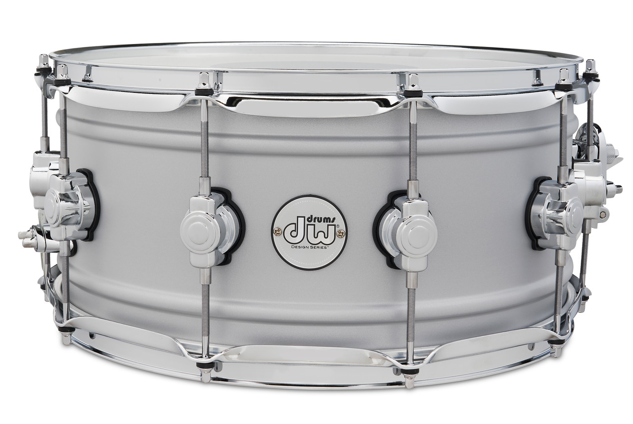 DW Design Snare Matte Aluminum 6.5x14 (DDSD6514MACR) | Musician Madness