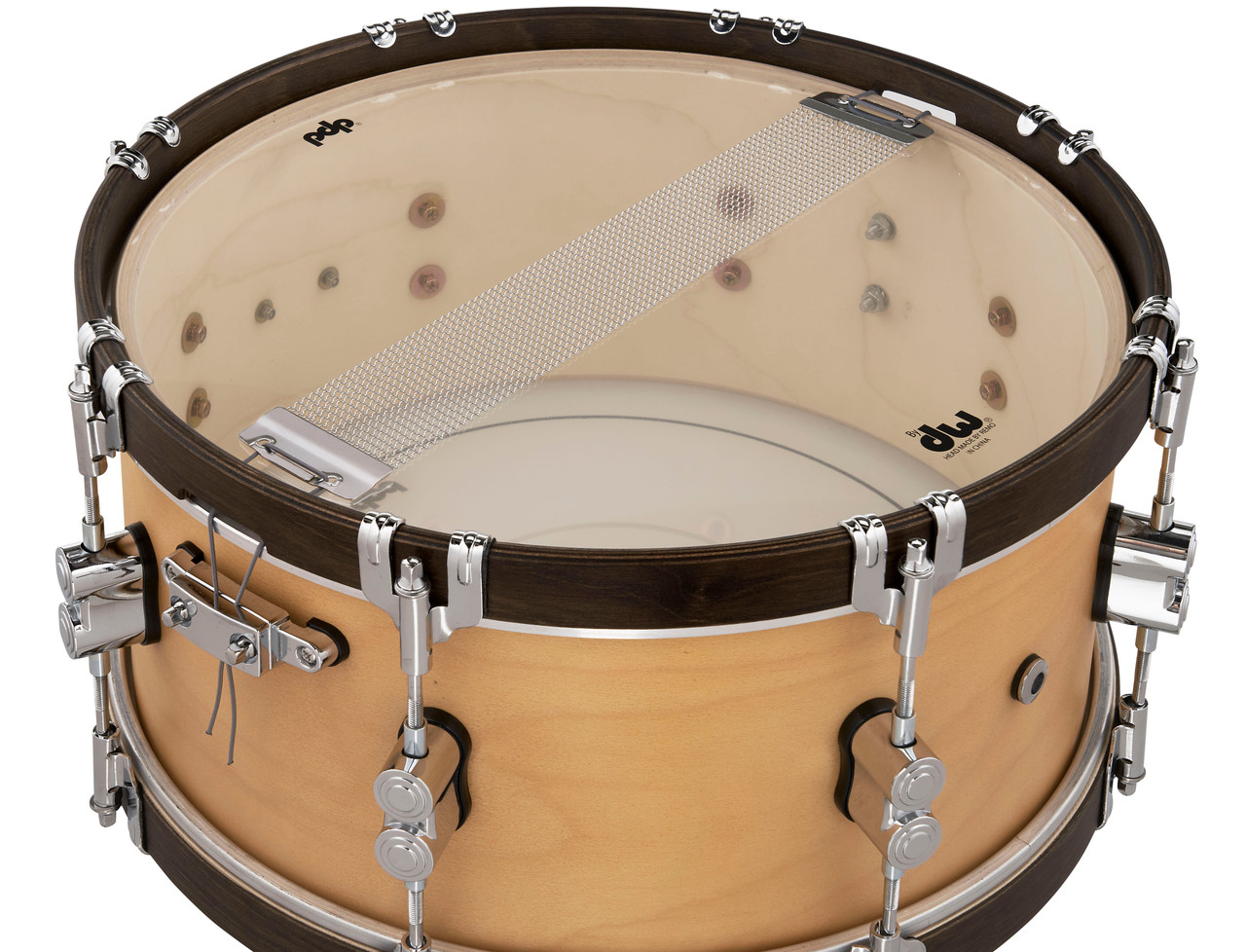 PDP Concept Classic 6.5x14 Natural Stain Snare with Walnut Stain Wood (PDCC6514SSNW) | Musician Madness