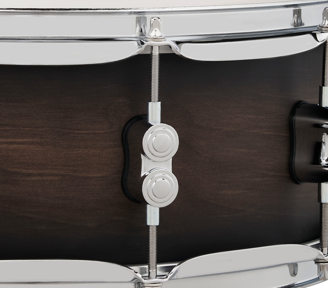 PDP Concept Maple 5.5x14 Satin Charcoal Burst Lacquer Snare (PDCM5514SSSCB) | Musician Madness