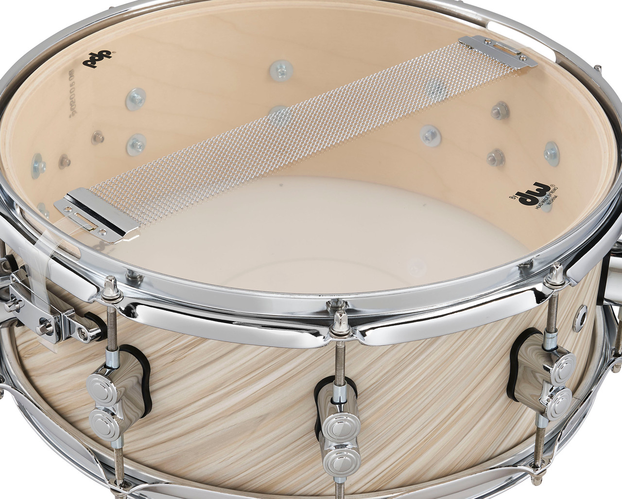 PDP Concept Maple 5.5x14 Twisted Ivory FinishPly Snare (PDCM5514SSTI) | Musician Madness