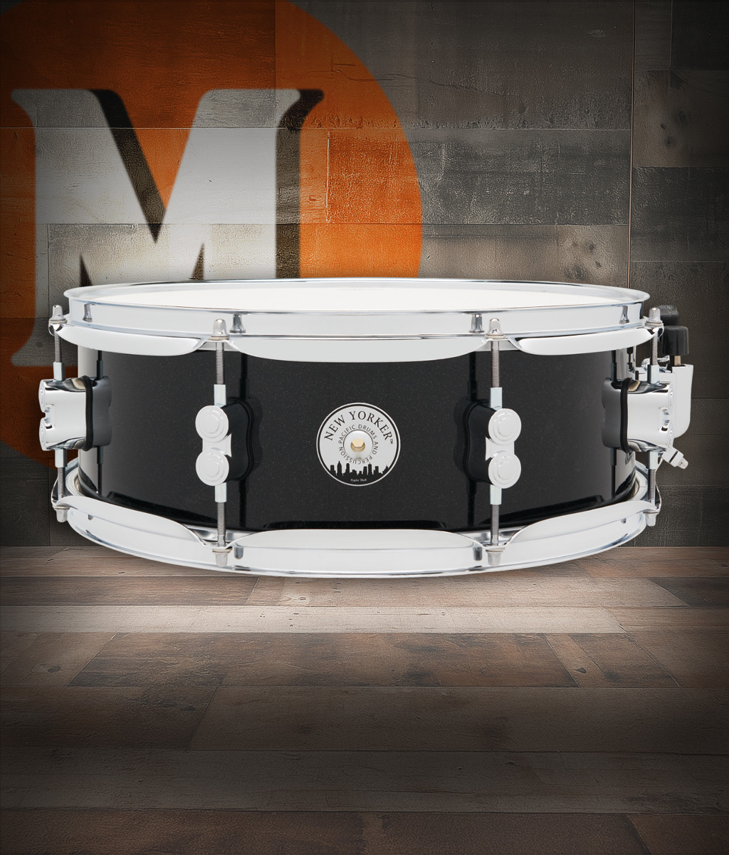PDP New Yorker 5x14 Snare Black Onyx (PDNY0514SSBO) | Musician Madness