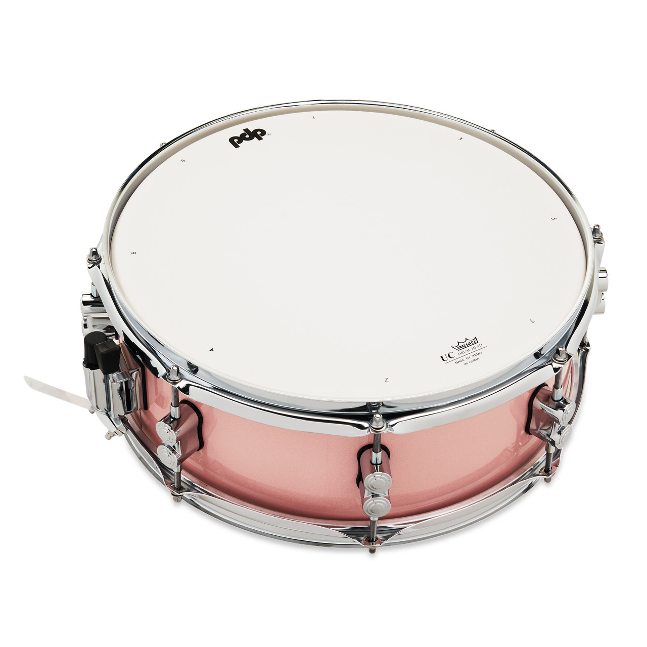 PDP New Yorker 5x14 Snare Pale Rose Sparkle FinishPly (PDNY0514SSPR) | Musician Madness
