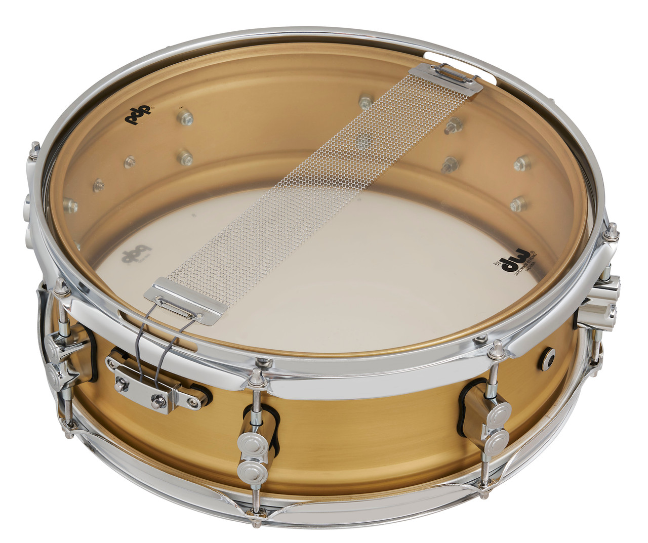 PDP Concept Series 5x14 1.2mm Natural Satin Brushed Brass (PDSN0514NBBC) | Musician Madness