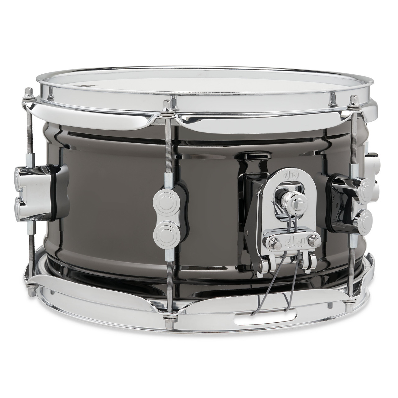 PDP Concept Series Metal Snare, 6x10, Black Nickel Over Steel (PDSN0610BNCR) | Musician Madness