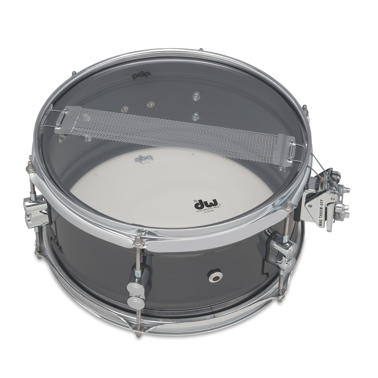 PDP Concept Series Metal Snare, 6x12, Black Nickel Over Steel (PDSN0612BNCR) | Musician Madness