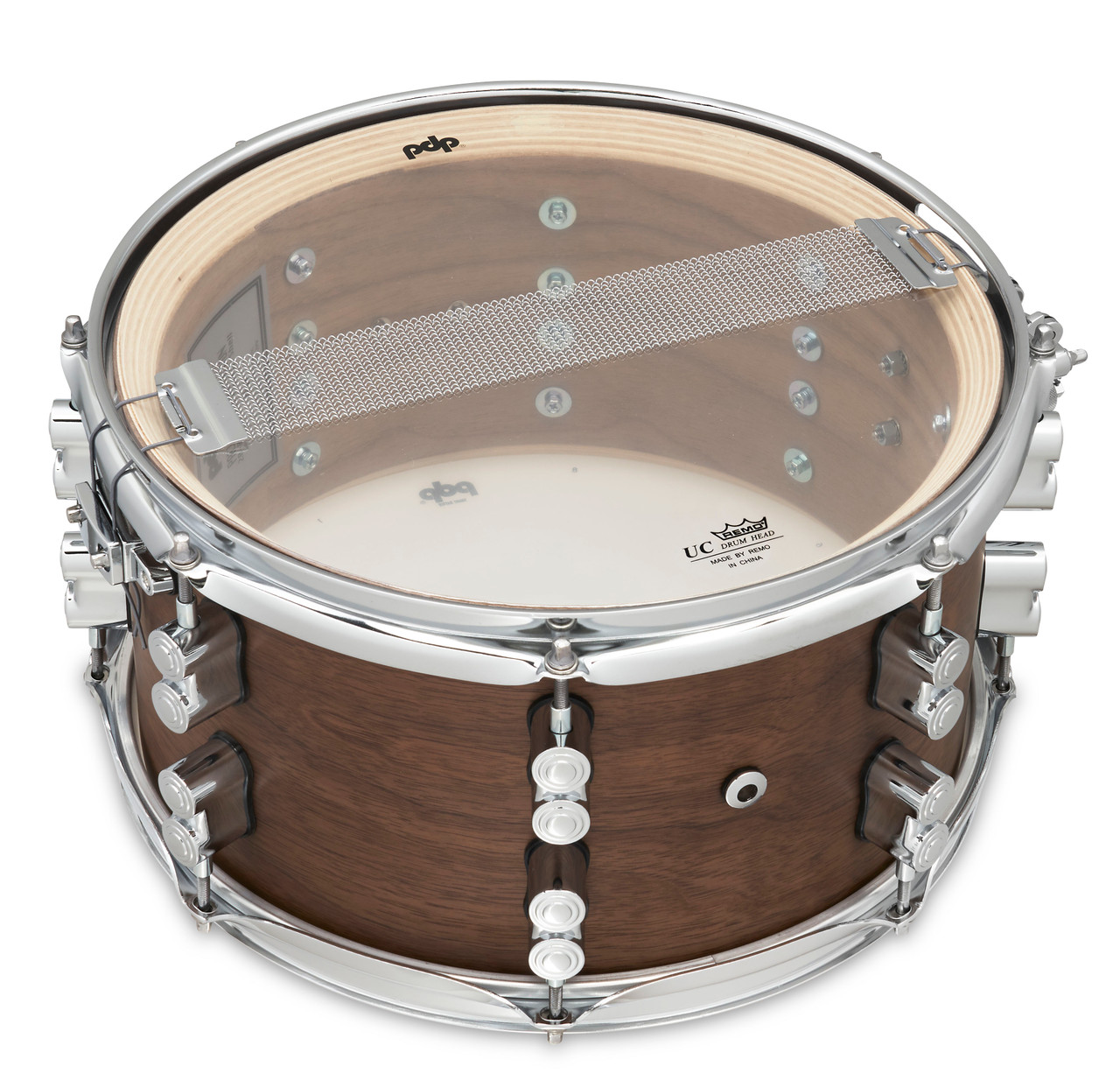 PDP LTD Maple/Walnut Snare, Natural Satin, 7x13 (PDSN0713MWNS) | Musician Madness