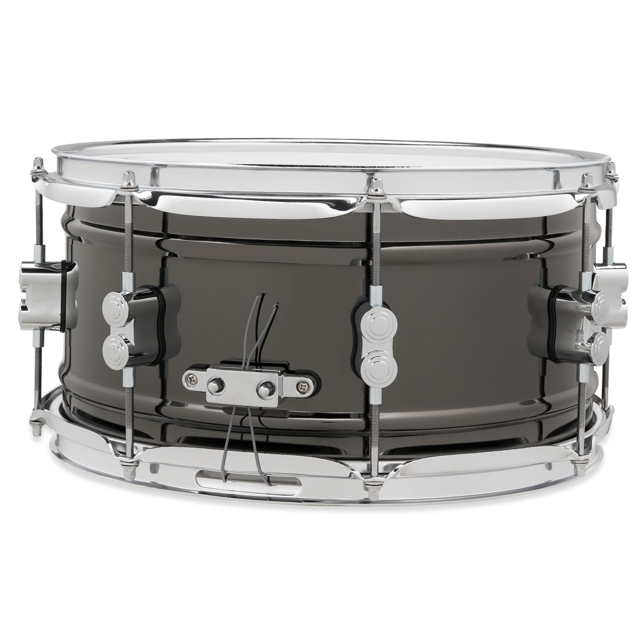 PDP Concept Series Metal Snare, 6.5x13, Black Nickel Over Steel w/Chrome Hardware (PDSN6513BNCR) | Musician Madness