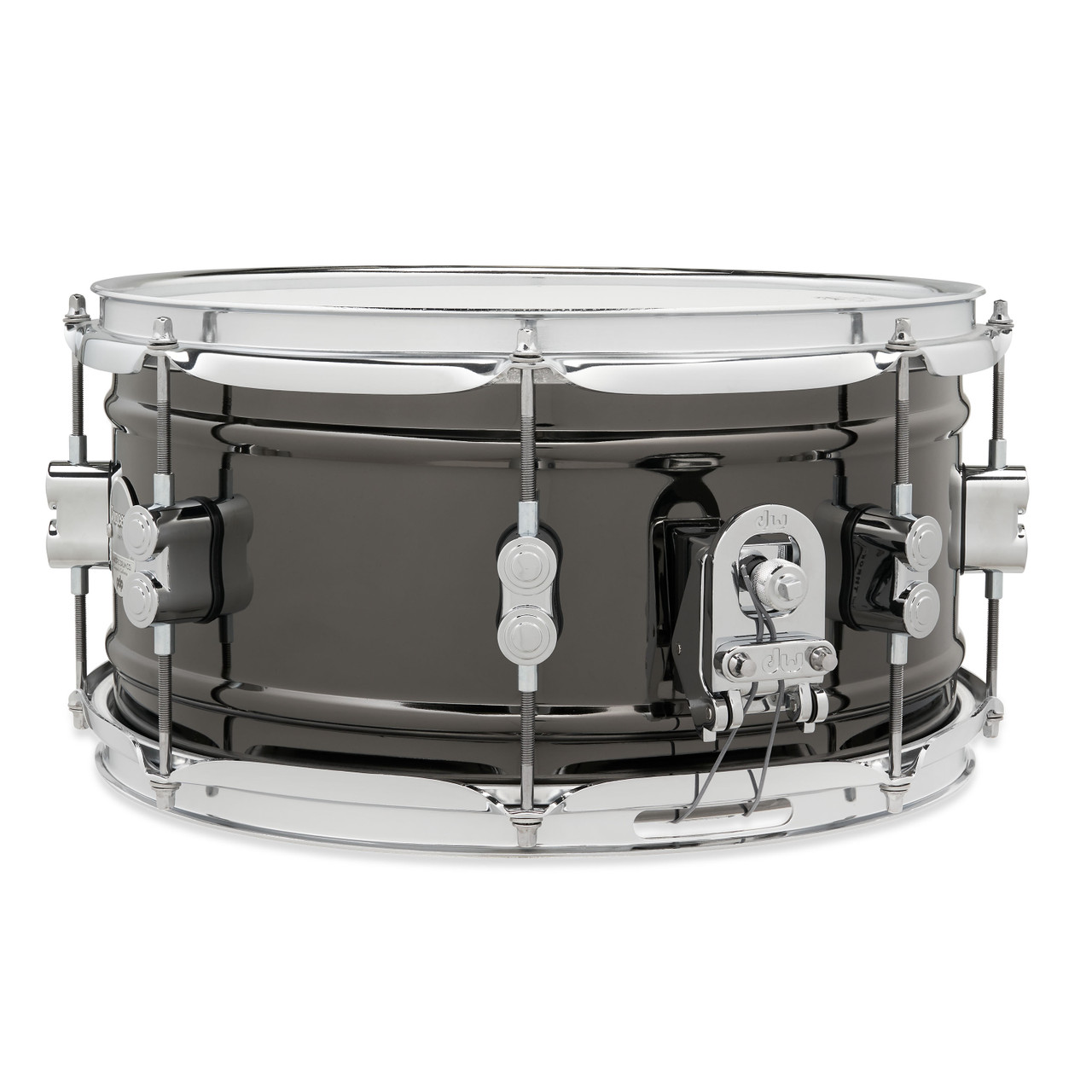 PDP Concept Series Metal Snare, 6.5x13, Black Nickel Over Steel w/Chrome Hardware (PDSN6513BNCR) | Musician Madness