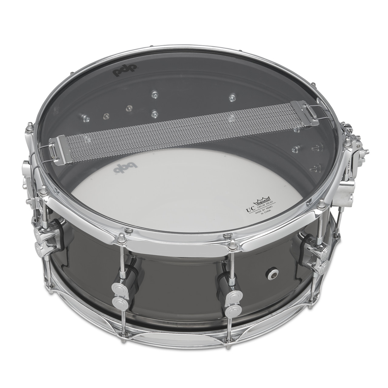 PDP Concept Series Metal Snare, 6.5x14, Black Nickel Over Steel w/Chrome Hardware (PDSN6514BNCR) | Musician Madness
