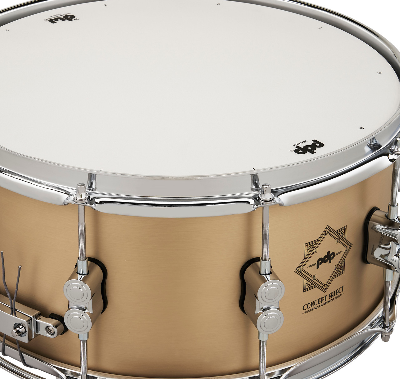 PDP Concept Select 6.5x14 3mm Bell Bronze Snare (PDSN6514CSBB) | Musician Madness