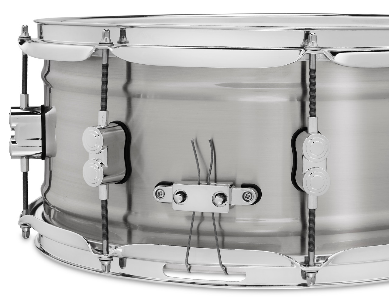 PDP Concept Series 6.5x14 1.2mm Natural Satin Brushed Aluminum (PDSN6514NBAC) | Musician Madness