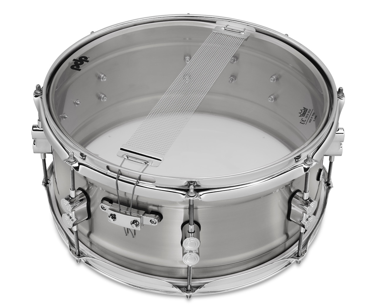PDP Concept Series 6.5x14 1.2mm Natural Satin Brushed Aluminum (PDSN6514NBAC) | Musician Madness