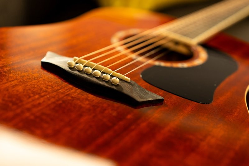 Washburn Dreadnought Mahogany Acoustic Guitar with Gigbag (WD100DLMK-U)