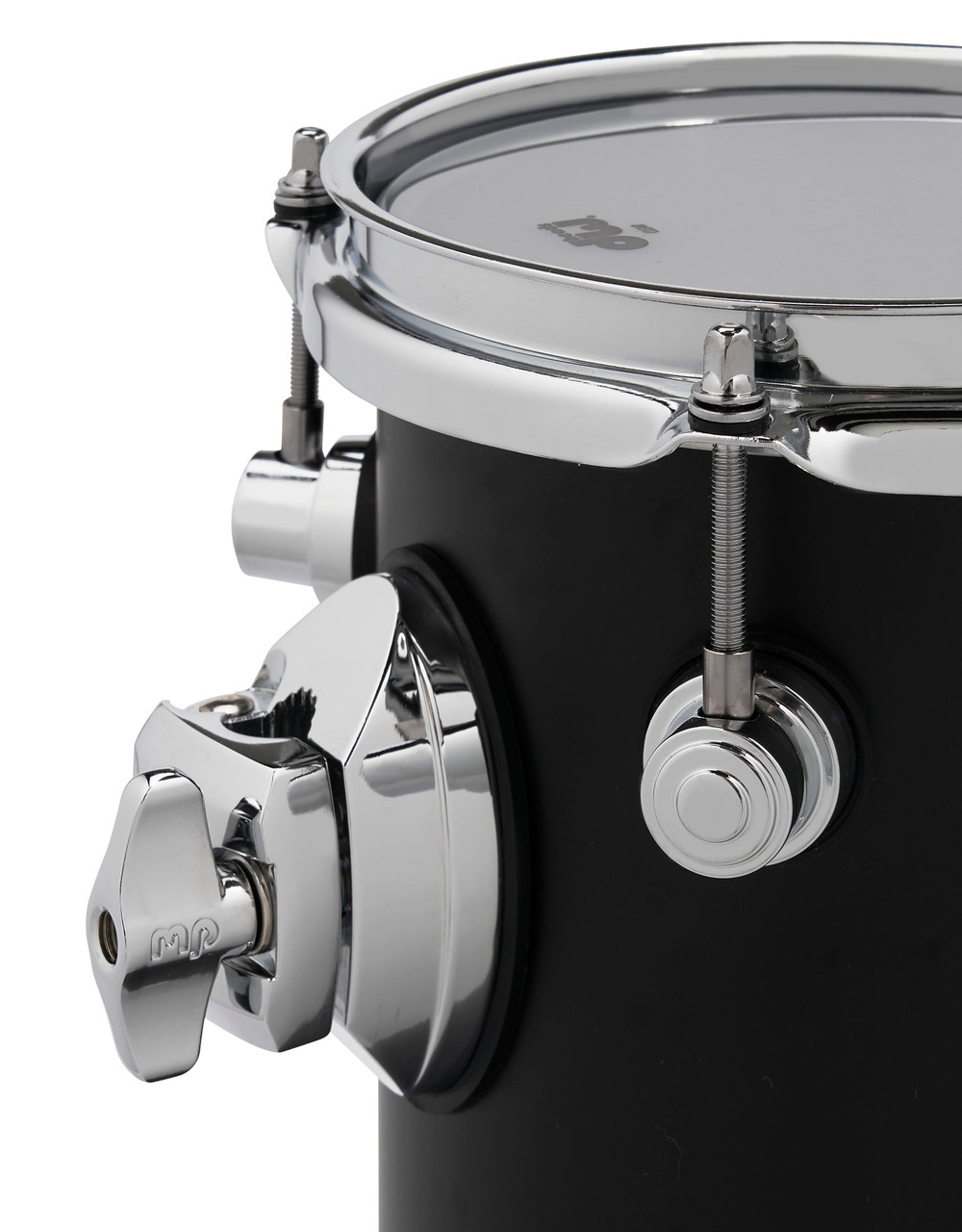 DW Design Series 14x6 Rata Tom with clear acrylic shell and chrome hardware - precision tone and projection - Musician Madness
