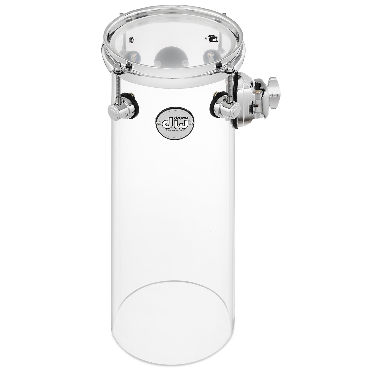 DW Design Ratatom 16x6 Clear Acrylic w/TB12 (DDAC1606RTCL) | Musician Madness