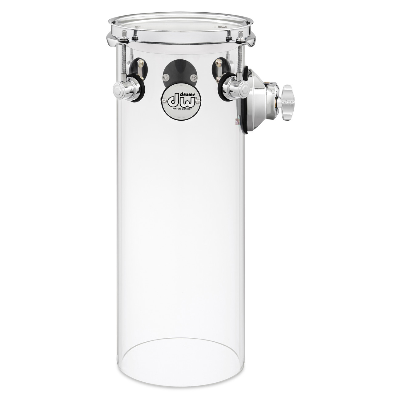 DW Design Ratatom 16x6 Clear Acrylic w/TB12 (DDAC1606RTCL) | Musician Madness