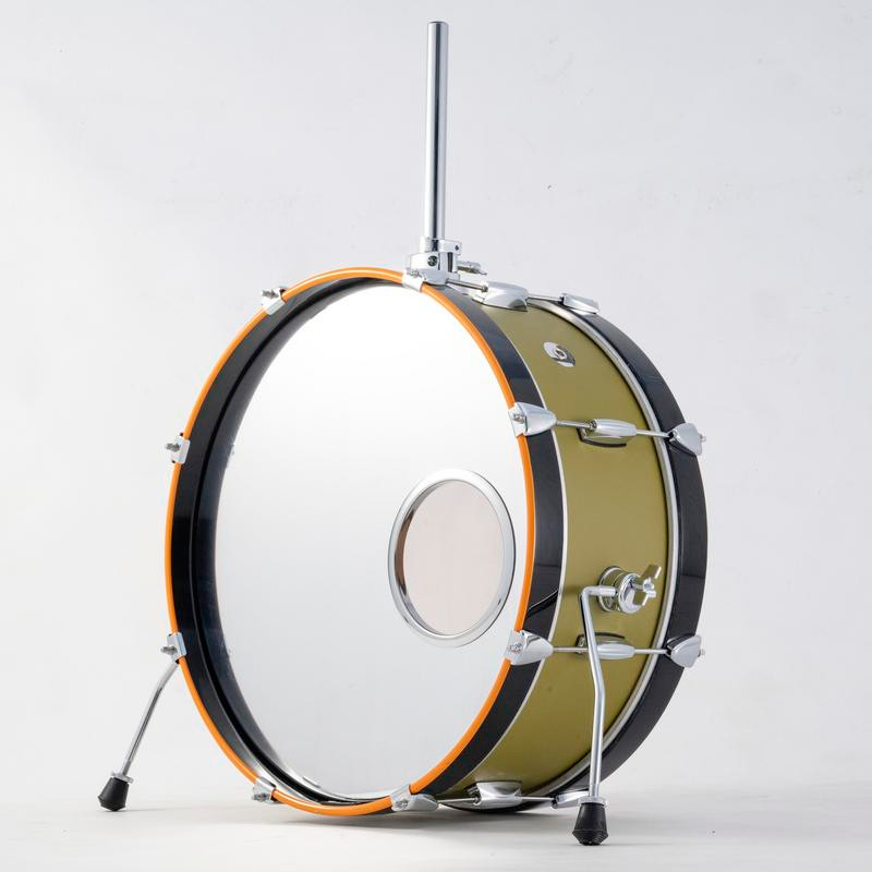 Dixon Little Roomer 5-Piece Shell Pack in Olive Green finish (PODL520OG) with compact shells and full warm tone â€“ portable performance drum kit â€“ Musician Madness