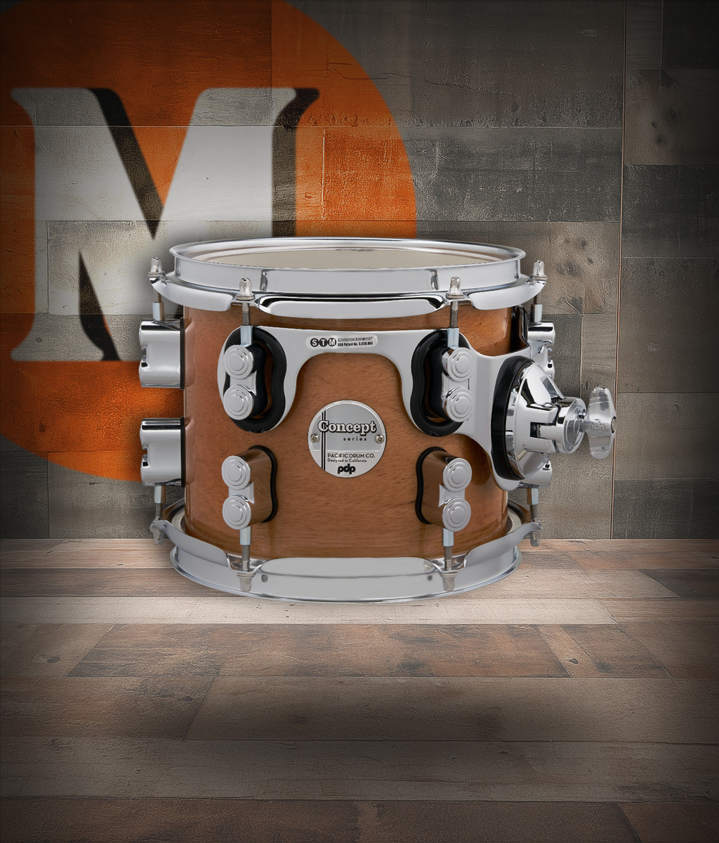 PDP Concept Maple Exotic 7x8 Suspended Tom - Natural Honey