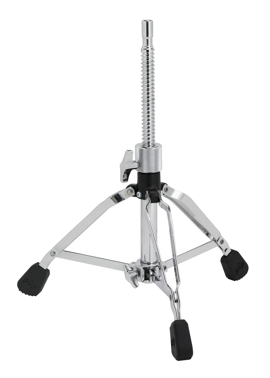 PDP Concept Series Low Height 13" Round-Top Drum Throne (PDDTCOLHR) - adjustable padded seat with durable base for low-profile drumming comfort - Musician Madness