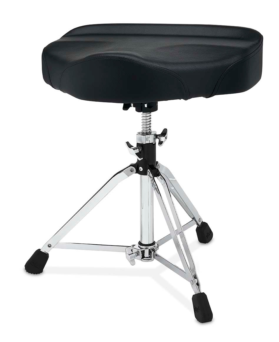 DW 9000 Series Tractor Top Drum Throne (DWCP9120M) â€“ ergonomic padded tractor seat with heavy-duty double-braced base for professional stability and comfort â€“ Musician Madness