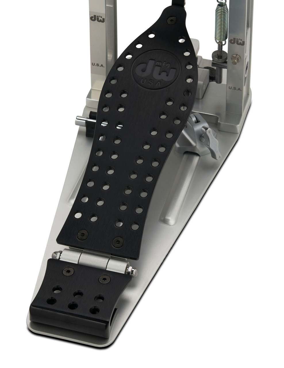 DW MFG Series Machined Chain Drive Single Pedal w/ Bag, Graphite Edition (DWCPMCDBK)|Musician Madness