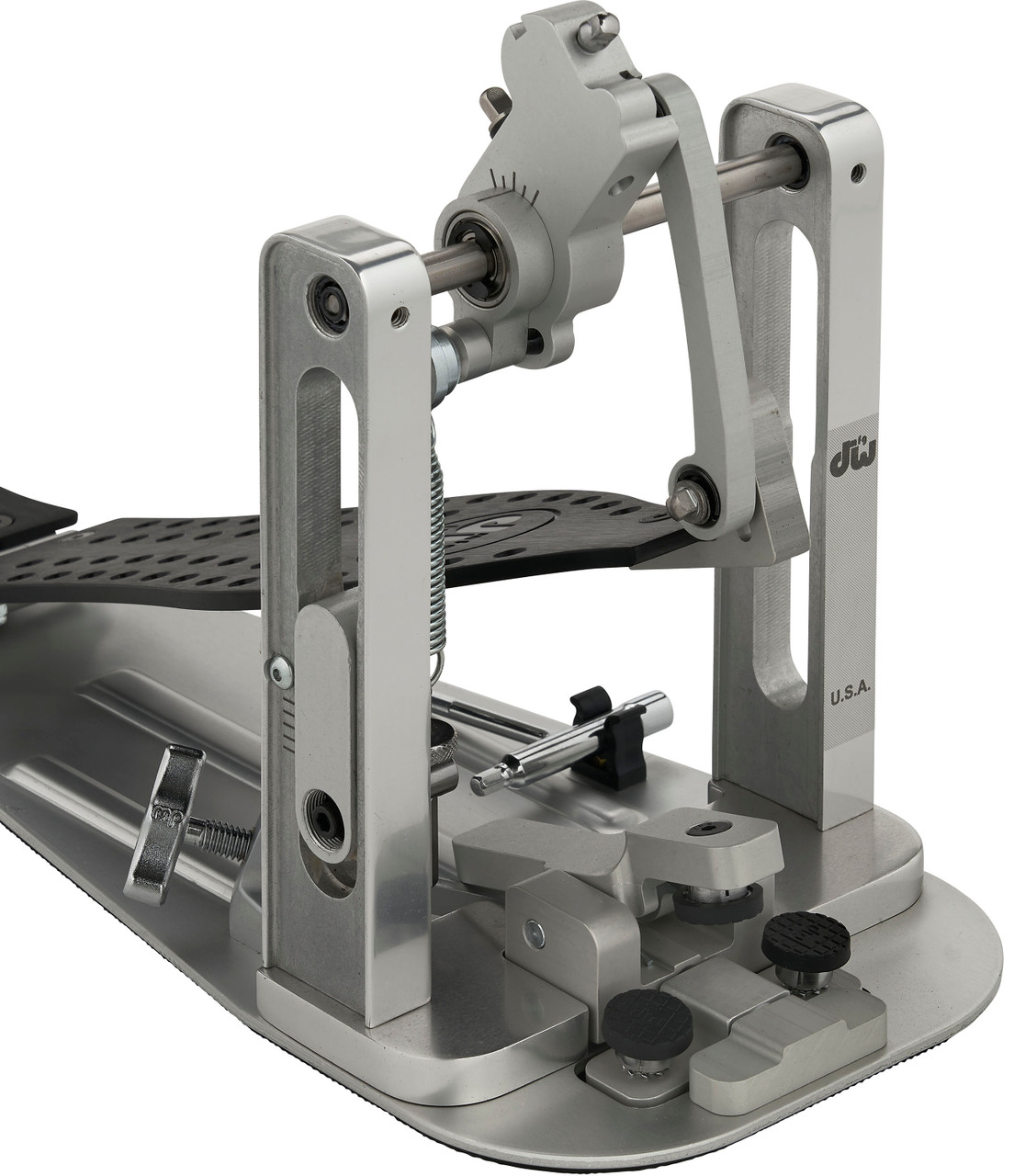 DW MFG Series Machined Direct Drive Single Pedal w/ Bag, Graphite Edition (DWCPMDDBK) | Musician Madness