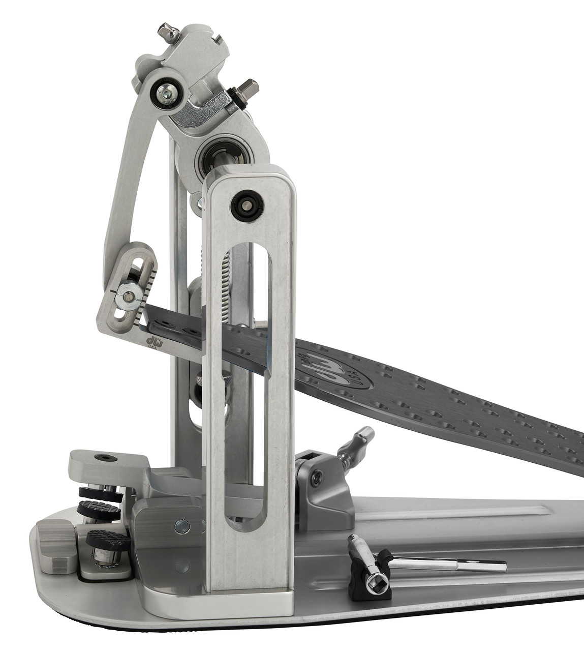 DW MFG Series Machined Direct Drive Single Pedal w/ Bag, Gun Metal Edition (DWCPMDDGR) | Musician Madness