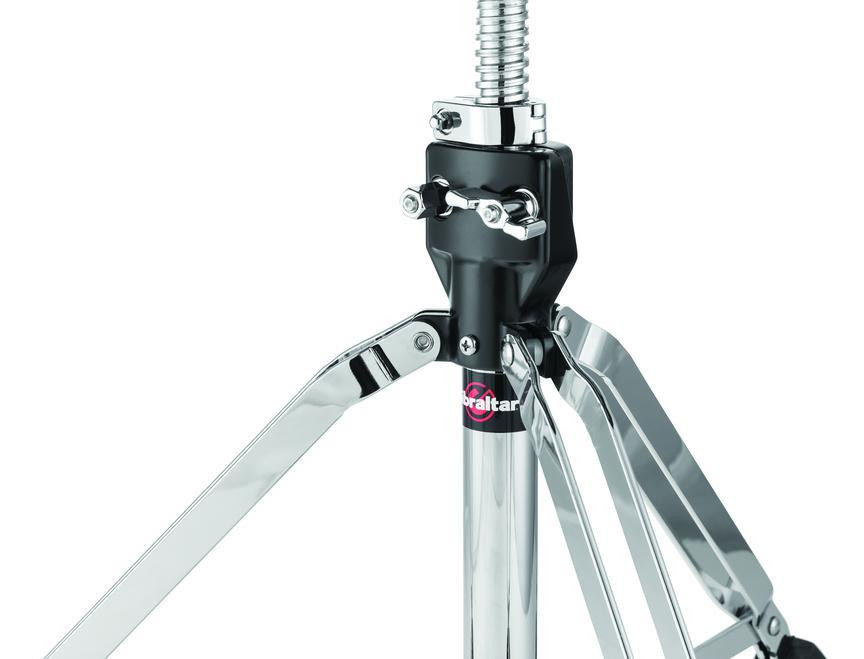 Gibraltar 9000 Series 16" Cordura Saddle Drum Throne with Backrest (9608MB) adjustable drummer seat