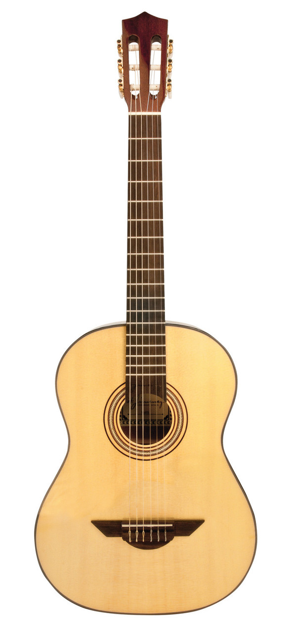 H. Jimenez 1/2 Size Nylon String Guitar (LGR50N) natural finish classical acoustic guitar