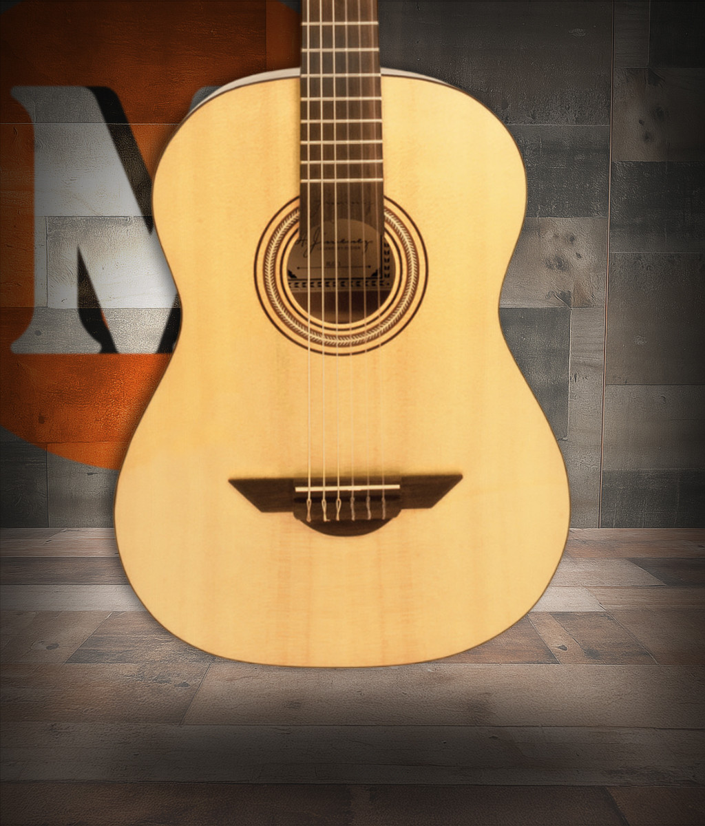 H. Jimenez Nylon String Guitar (LG1) natural finish classical acoustic guitar