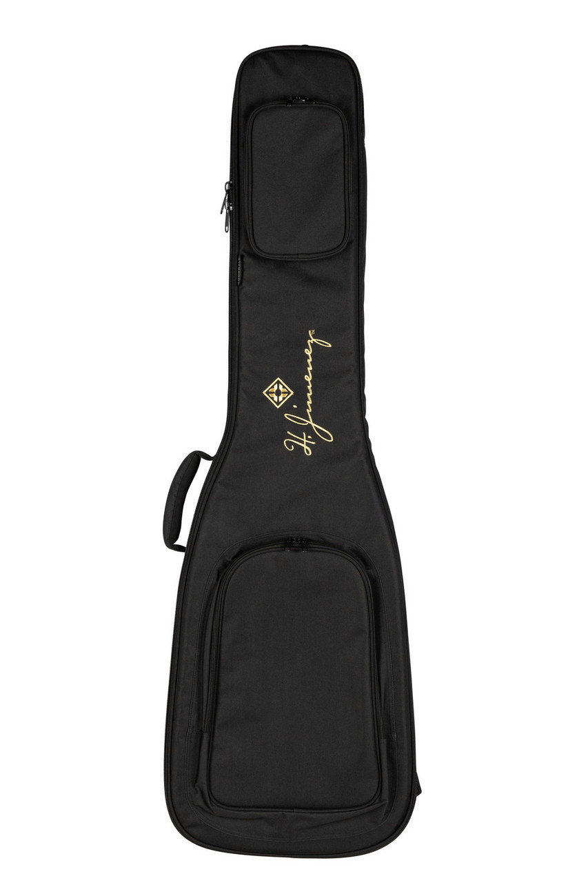 H. Jimenez 4 string glossy Vintage Burst bass guitar with deluxe padded gig bag (LBS4-VB) | Musician Madness