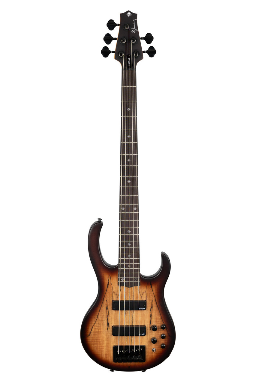 H. Jimenez 5 string satin Spalt Burst bass guitar w/ deluxe padded gig bag (LBS5-SB)