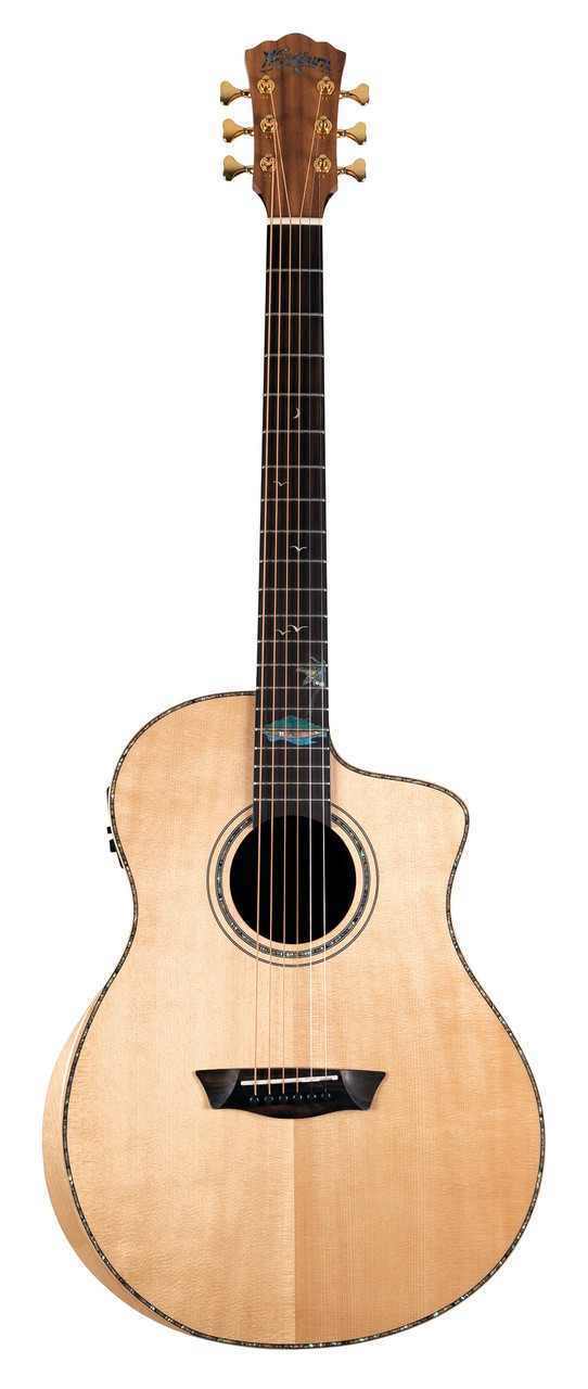 Washburn Allure SC56S Bella Tono Studio Cutaway Acoustic-Electric Guitar â€“ Gloss Natural (BTSC56SCE-D-U)