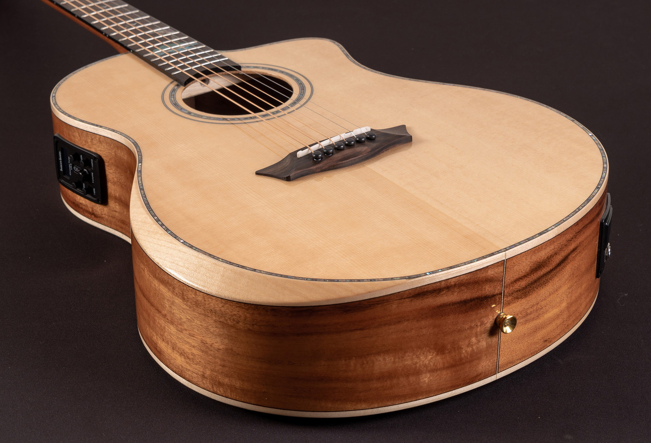 Washburn Allure SC56S Bella Tono Studio Cutaway Acoustic-Electric Guitar â€“ Gloss Natural (BTSC56SCE-D-U)