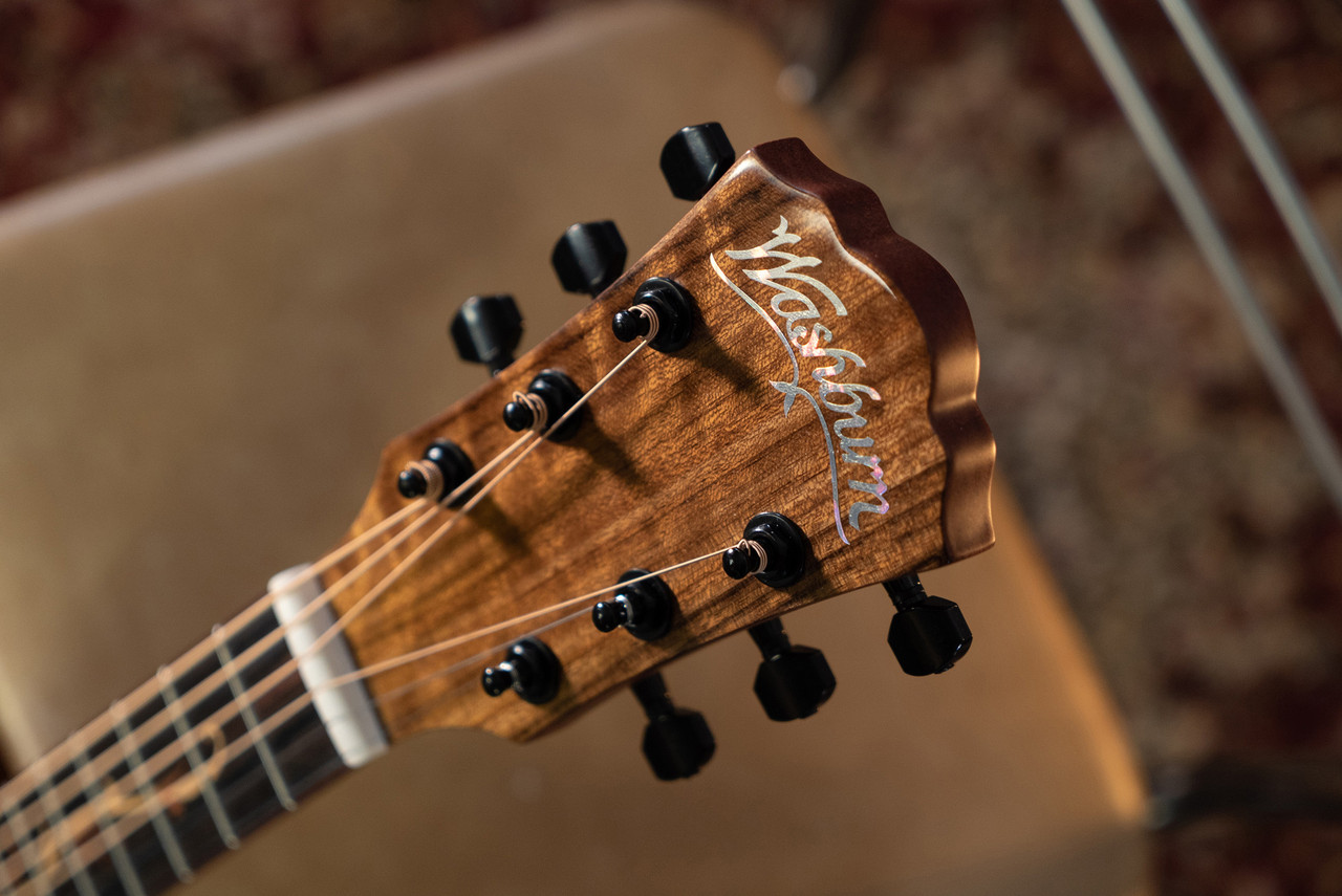 Washburn VITE S9V Bella Tono Studio Cutaway Acoustic Electric Guitar - Gloss Charcoal Burst (BTS9VCECH-D-U) | Musician Madness